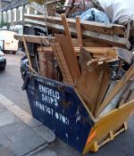 skip for clearance of house furniture